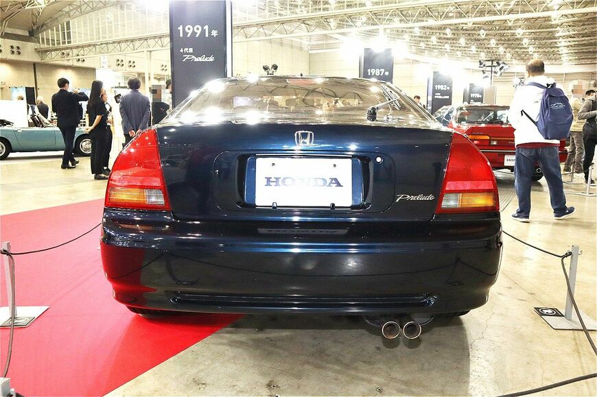 ホンダの4代目「プレリュード」（筆者撮影）