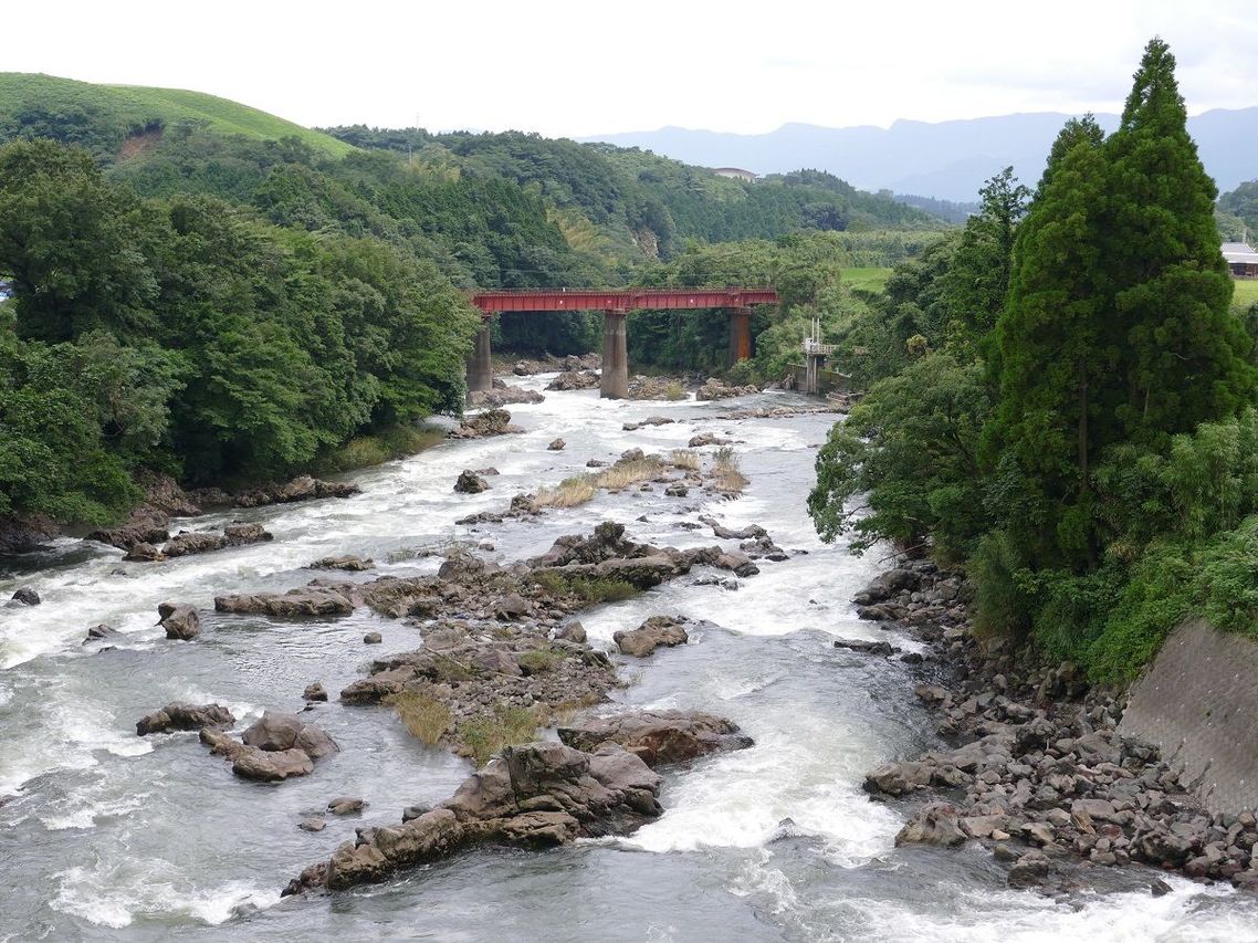 立野―赤水間の鉄橋
