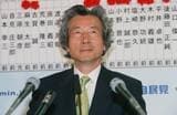 郵政民営化を旗印に選挙で圧倒的な強さを誇った小泉純一郎氏（撮影：尾形文繁）