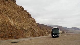 死海とペトラ遺跡の国｢ヨルダン｣の道を走る