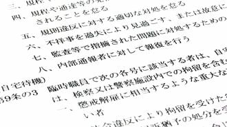 連結従業員100人当たり内部通報件数ランキング