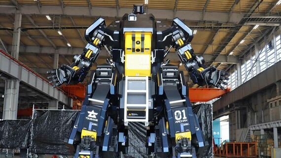 人型巨大ロボット