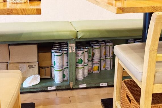 ベト屋の店内風景