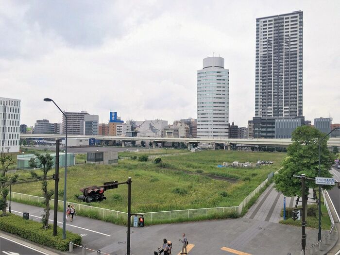 京急グループ本社ビルの建設予定地