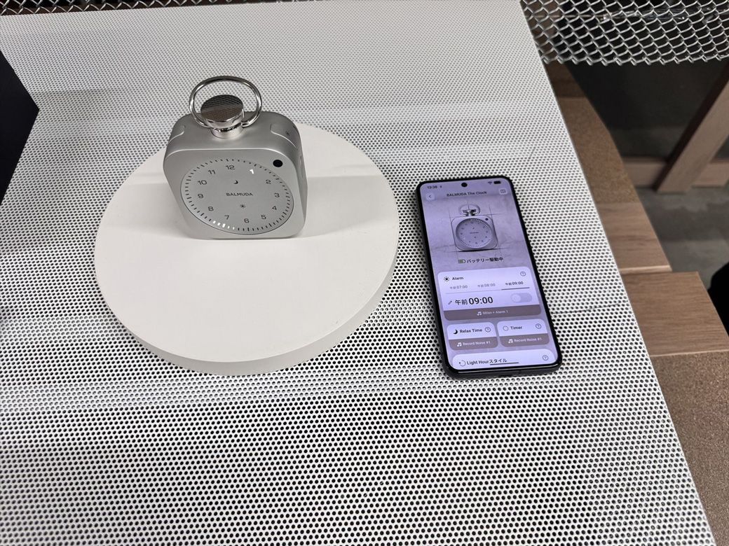 BALMUDA Connectバルミューダ The Clock