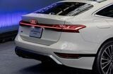 アウディ「A6 e-tron」シリーズおよび発表会の様子（写真：三木 宏章）