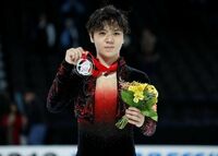 スケートアメリカ､宇野が自己ベストで優勝 4回転ジャンプ3本を成功