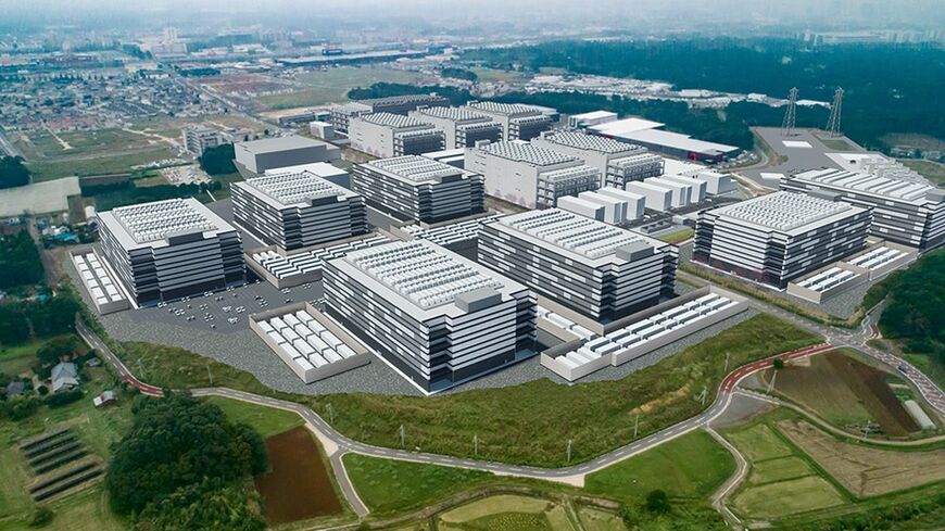 DPDC印西パークの完成予想図