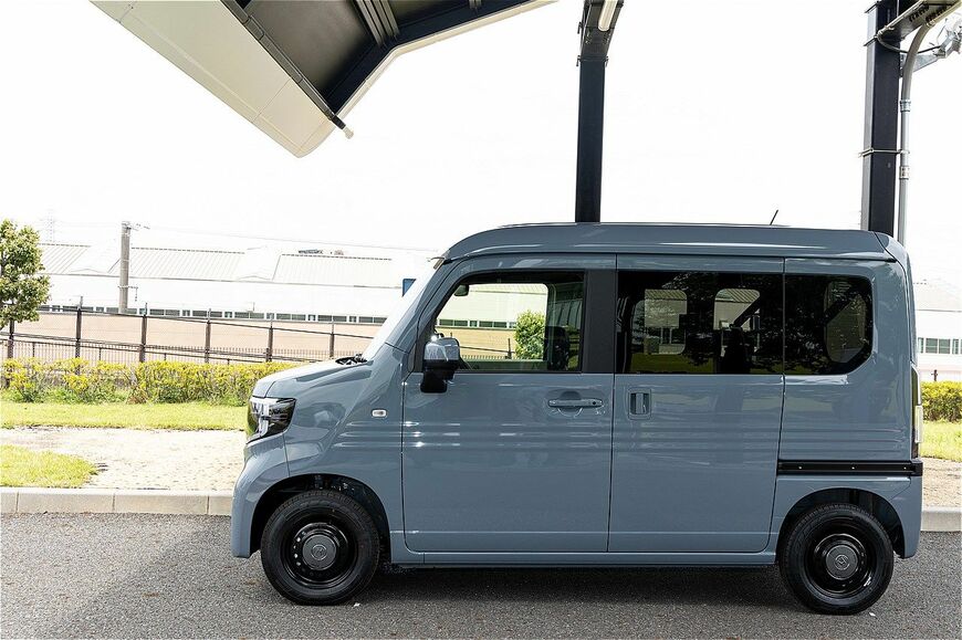 ホンダ新型軽商用EV「N-VAN e:」のディテール（写真：三木宏章）