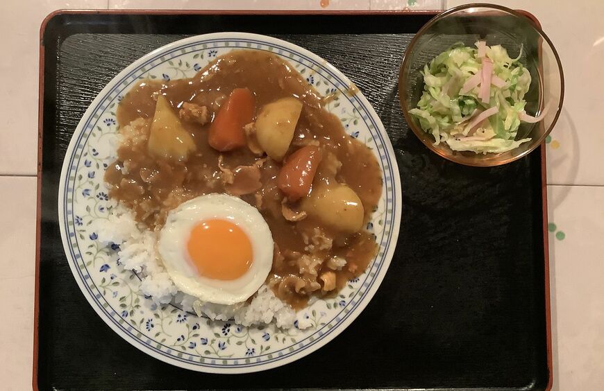 夕食のカレー