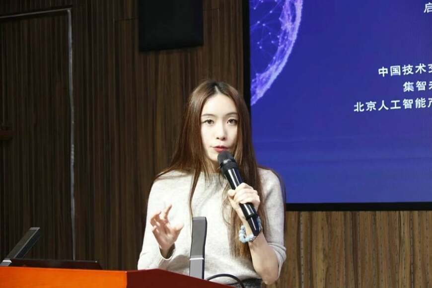 Jessy社長講演での登壇風景（写真：Filmaction社提供）
