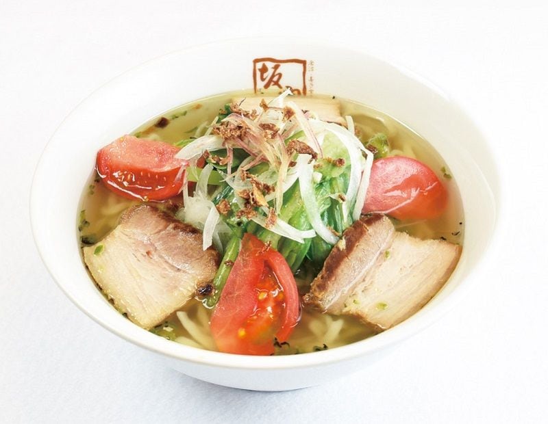 8月22日までの期間限定メニュー「青唐うま塩ラーメン・夏」