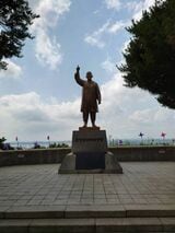 展望台にあった銅像（友人撮影）