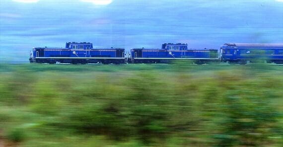 DD51北斗星色 重連