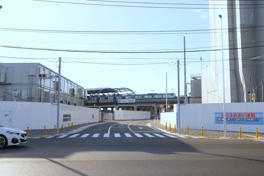 ゆめが丘駅の駅前