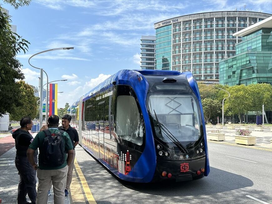 中国中車（CRCC）株洲が開発したART（写真：Ernest Wong）