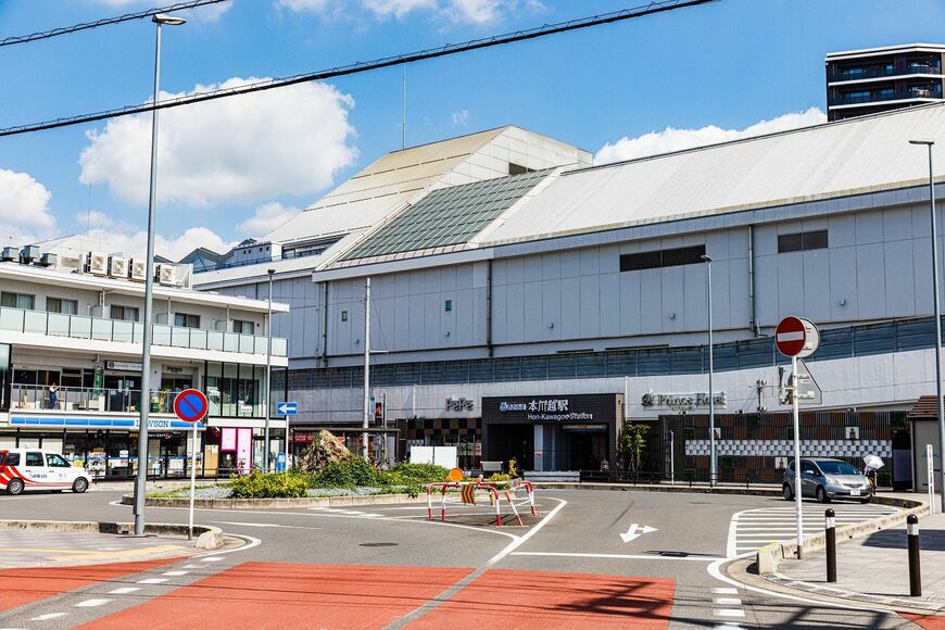 西武本川越駅の西口
