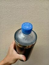 600mlペットボトルもすっぽり収まる（著者撮影）