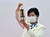 小池百合子｢東京五輪はコロナ禍収束の希望の光｣ 都知事への単独インタビュー骨子