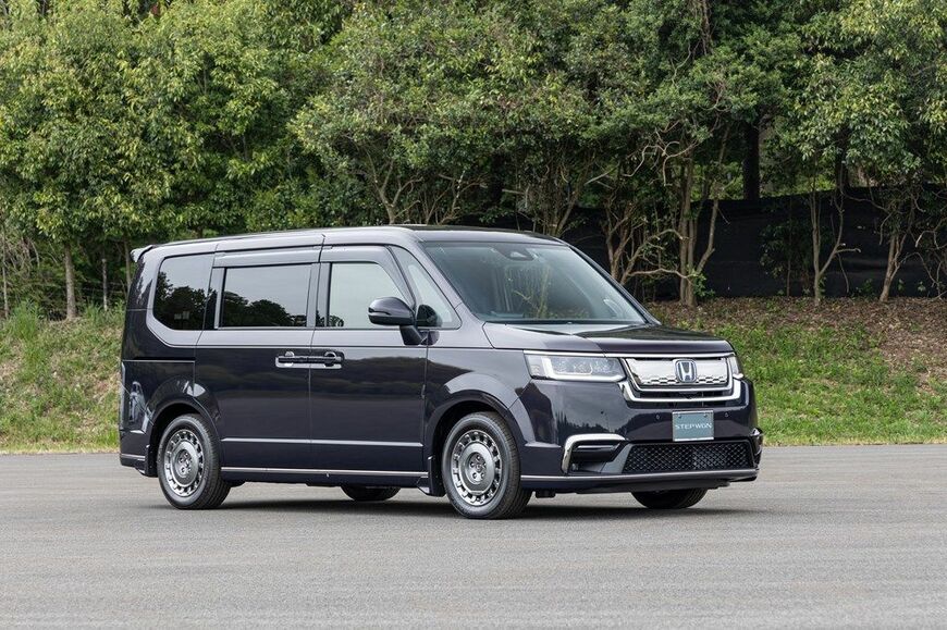 ホンダの新型ステップワゴン（東洋経済オンライン編集部撮影）