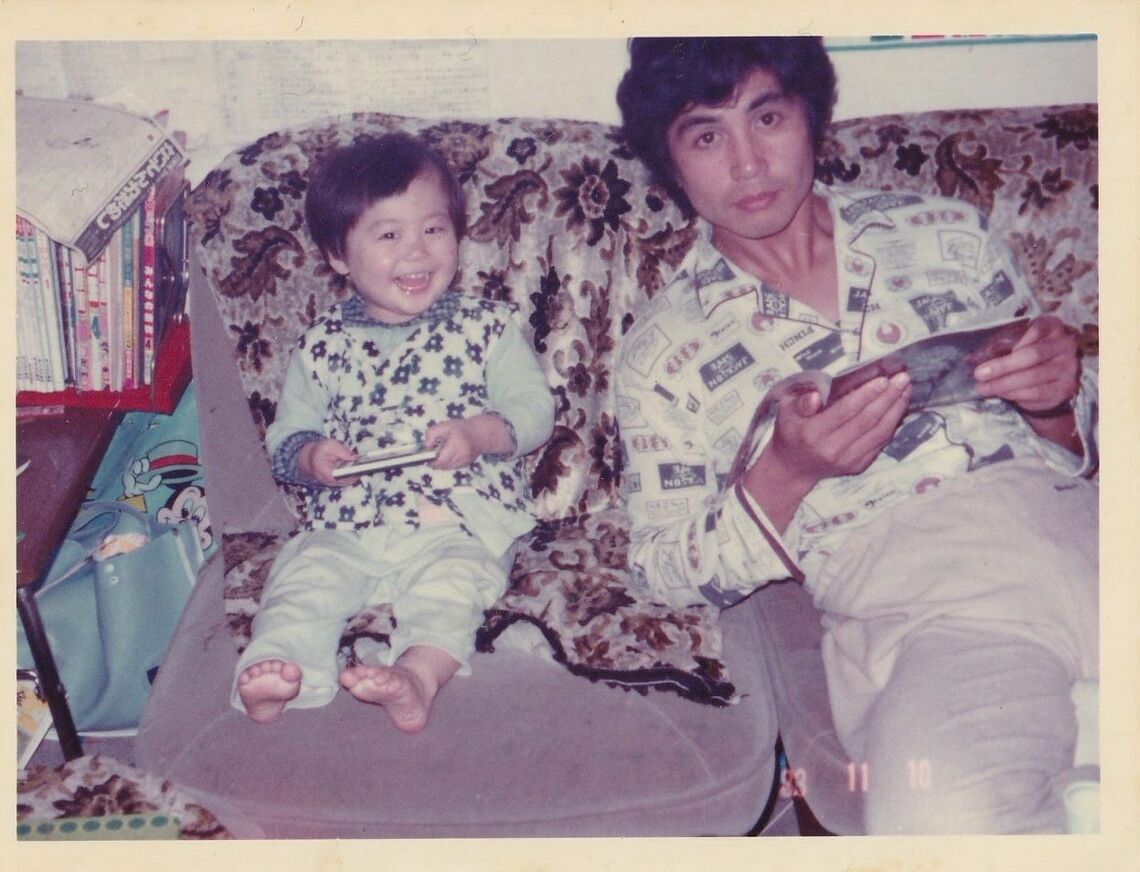 父親はジャパンアクションクラブで役者をしていた（写真：本人提供）