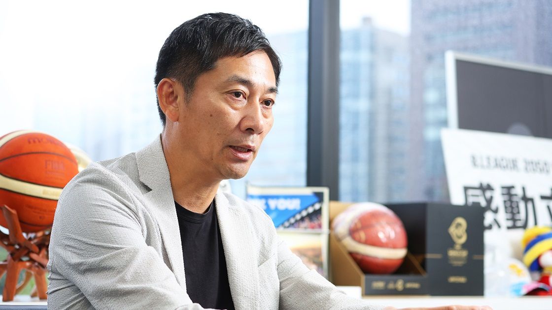 Bリーグの島田慎二チェアマン