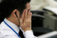 日経平均は3週ぶり安値､314円安の2万3469円