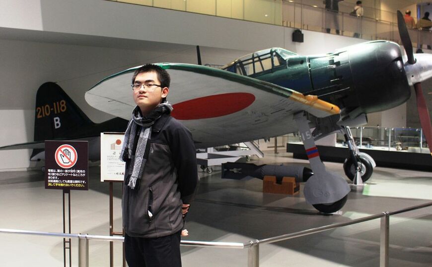 呉市にある大和ミュージアムにて