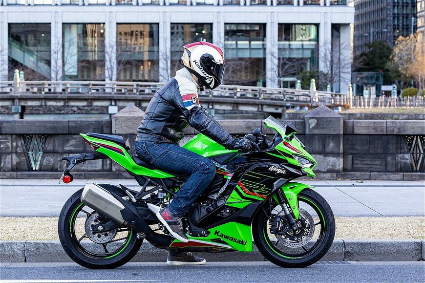 カワサキモータースジャパンのスーパースポーツモデル「Ninja ZX-4RR KRT EDTION」（写真：三木宏章）