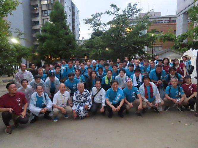 ボランティアに参加した人たち