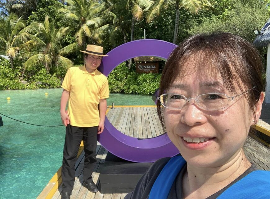 現在の玉井さんと妻