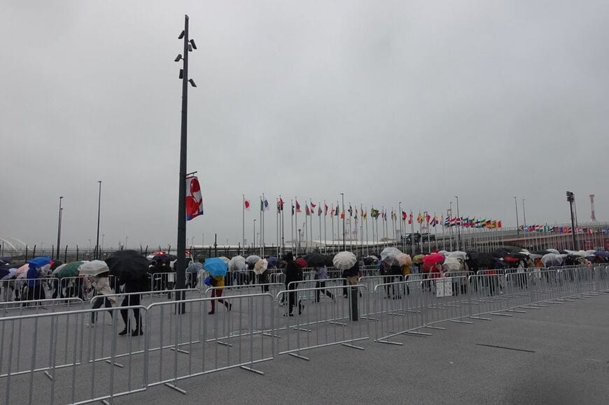 万博会場（筆者撮影） 