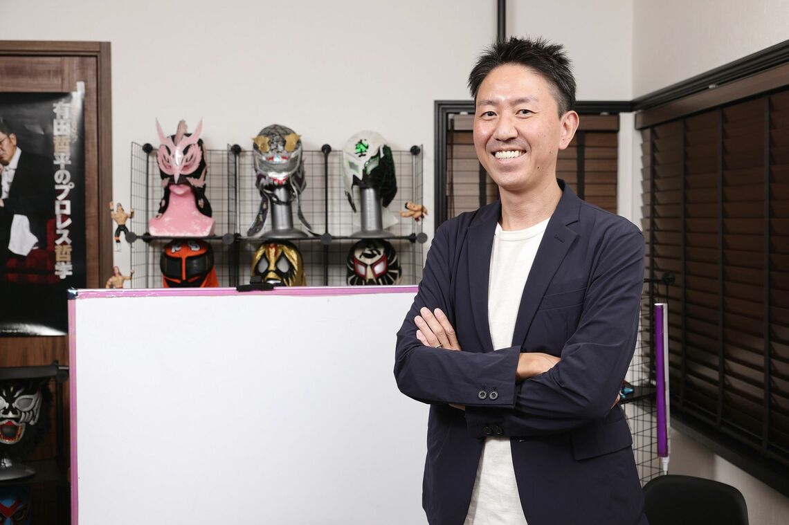 福田充徳さん（撮影：尾形文繁）