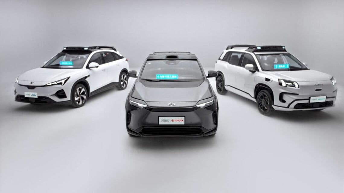 ロボタクシーの収益化には車両の生産コスト引き下げが欠かせない。写真は小馬智行が2025年4月に発表した次世代車両（同社ウェブサイトより）