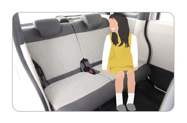 新型N-BOXの2列目シート