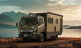 NTBの新作キャンピングカー「ジオローム」（写真：いすゞA&S）