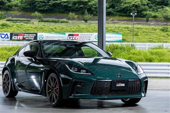 今回の一部改良と同時に設定されたGR86の特別仕様車RZ“Ridge Green Limited”