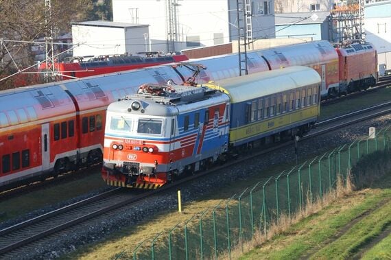 チェコ 124形電気機関車 速度記録保持車