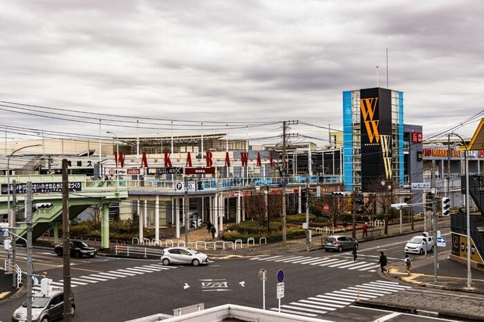 若葉駅前のワカバウォーク