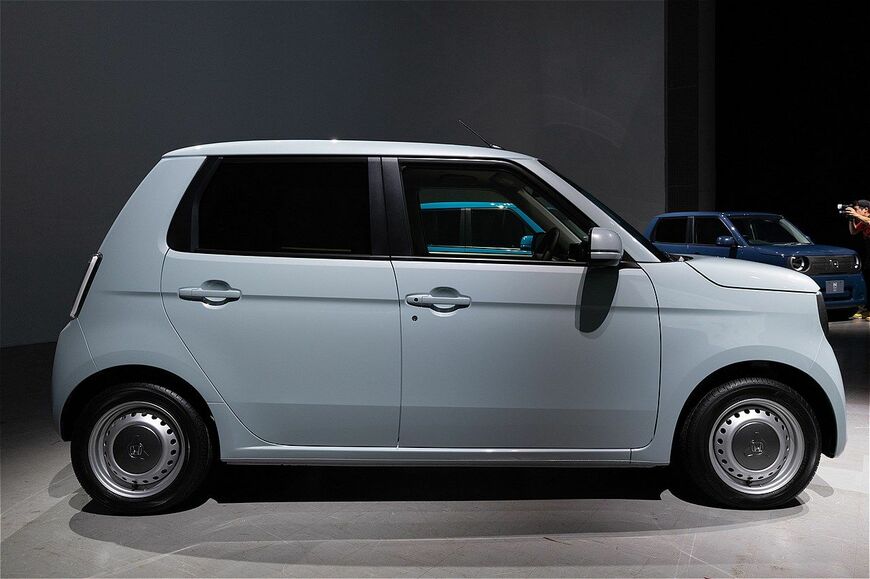 ホンダの新型軽自動車EV「N-ONE e:」（写真：三木 宏章）