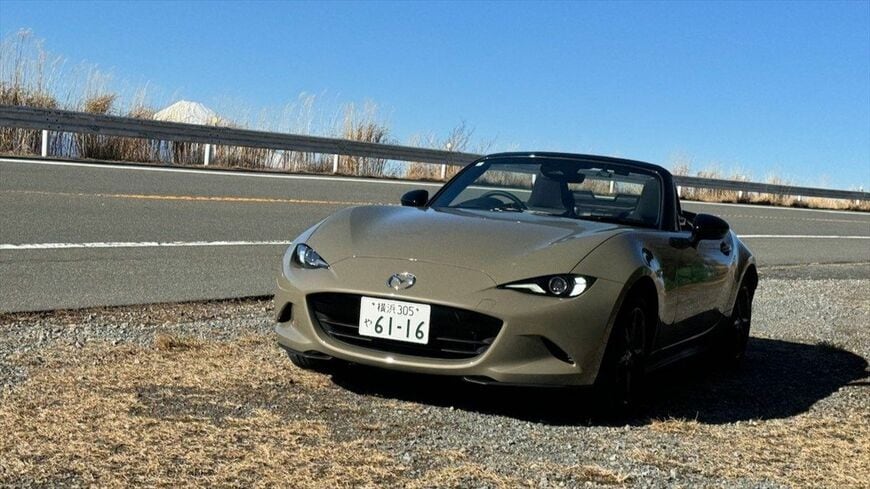 4代目、ND型になってもっとも大きな改良を受けたロードスター（筆者撮影）