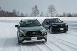 雪上でのRAV4走行シーン