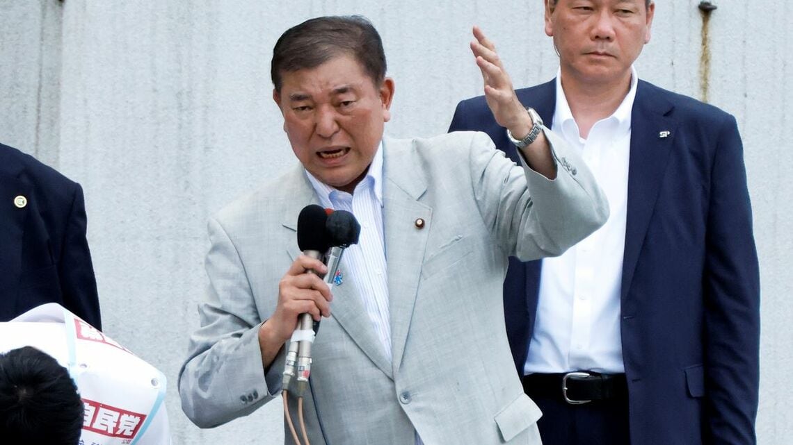 参院選に負けると3連敗となる石破首相。永田町では進退を問う声が高まりそうだが、果たしてどうなるか(写真:ブルームバーグ)