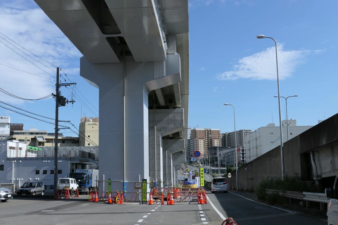 箕面船場阪大前方面（記者撮影）