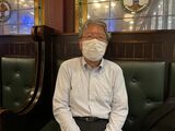 『横浜日吉新聞』編集長の西村健太郎さん（筆者撮影）