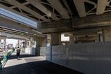 竹ノ塚駅付近の高架は完成したばかり。今後、高架下に商業施設などがオープンする予定だ（撮影：鼠入昌史）