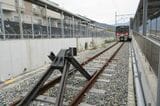 一部区間が復活した可部線の終点、あき亀山駅（筆者撮影）