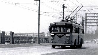 電車かバスか？川崎を走った｢トロバス｣の軌跡