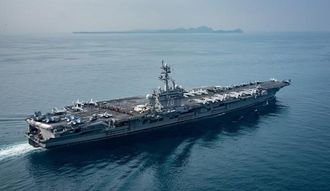 海上自衛隊､カール･ビンソンと共同訓練開始