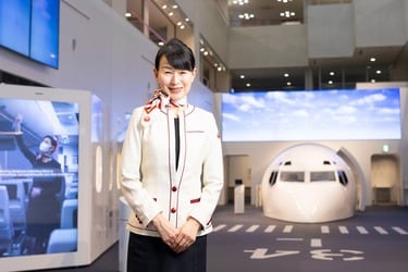 現在11代目「JALのCA制服」 動作性とデザインにこだわった知られ